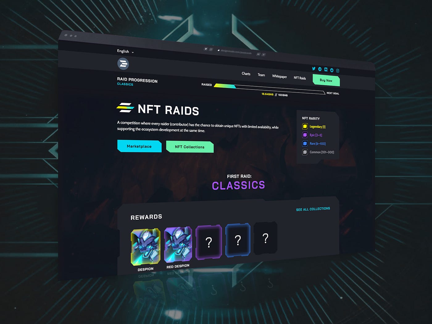 NFT Raids — A new way to compete for NFT Loots and Collectibles is coming  to DeSports Network! | DeSports Network