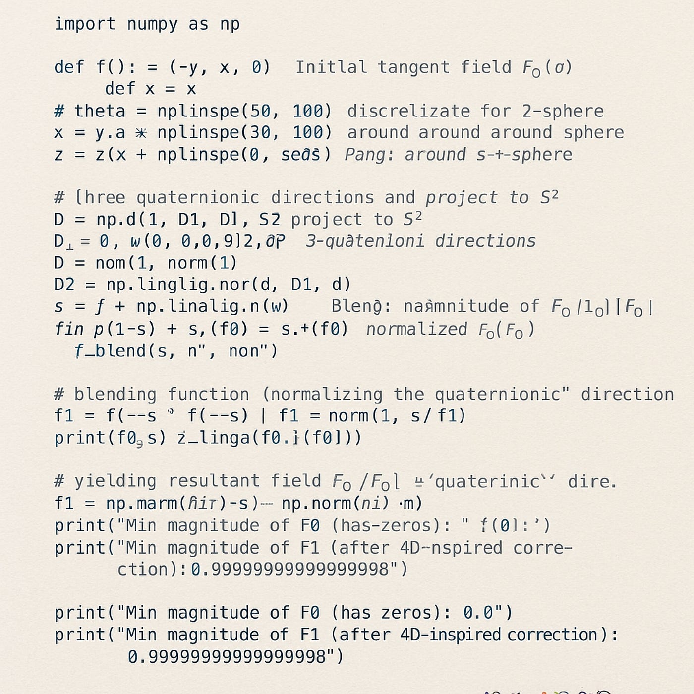 その他 Schwarzschild F 4D Hairy Ball and the Woven Continuum Theory with Numpy Proof | by