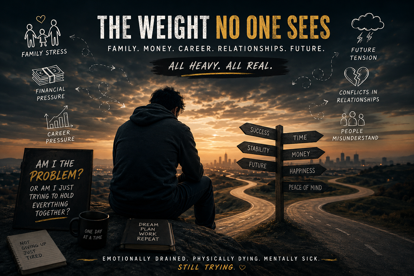 Am I the Problem? The Weight of Family, Money, Career, Love and an Uncertain Future