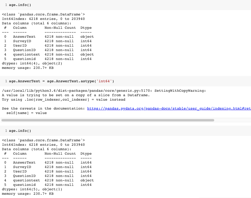 Pandas Part Two. Previewing Data Checking Data Types by