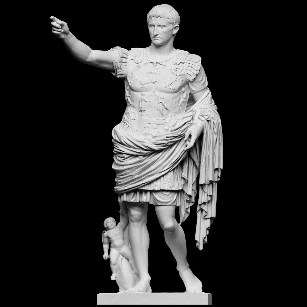 Augustus of Prima Porta - A Timeless Icon of Roman Power | by Jonathan Beck  | scantheworld | Medium