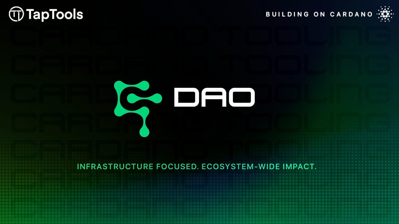 Introducing Cardano Tooling DAO