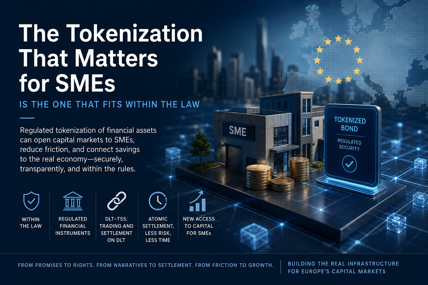 The Tokenization That Matters for SMEs Is the One That Fits Within the Law