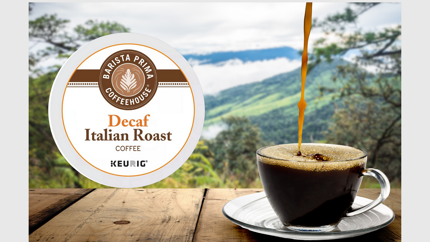 Savoring Perfection: A Deep Dive into Barista Prima's Decaf Italian Roast  K-Cup Pods, by Kcups forsale, Oct, 2023