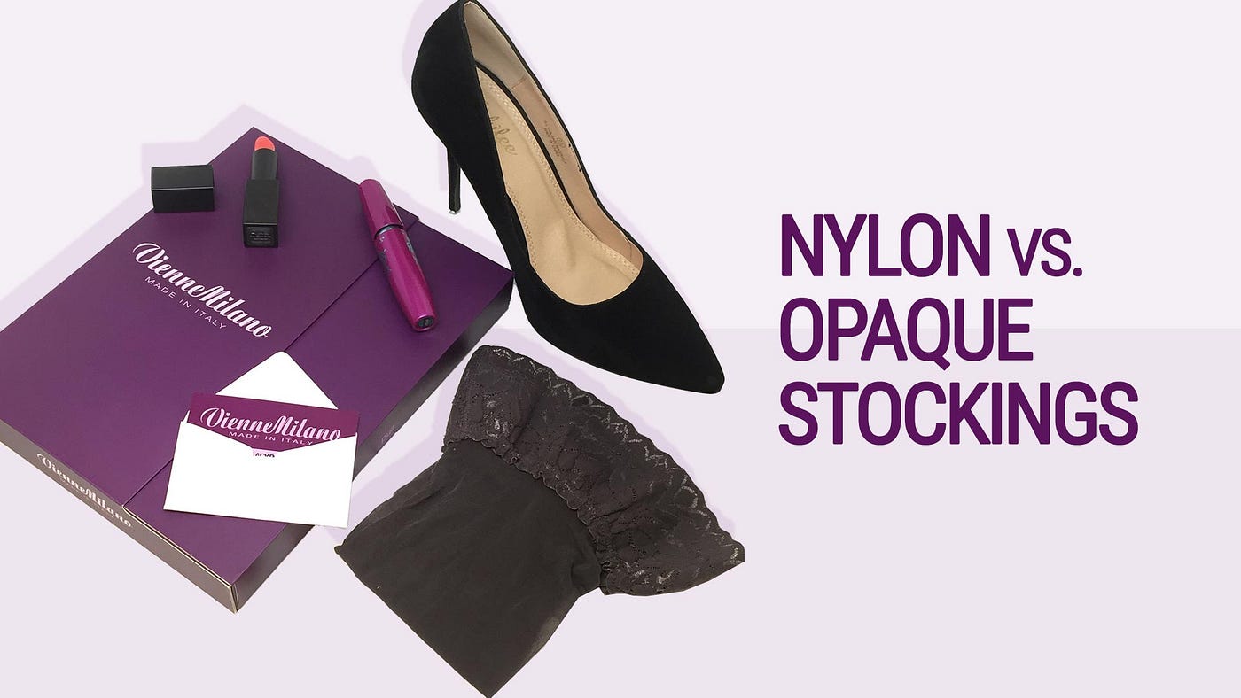 What s the difference between Nylon Vs. Opaque Stockings by