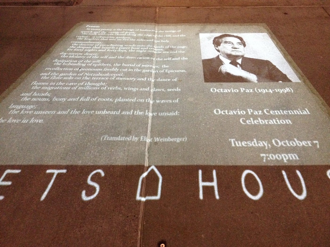 Octavio Paz New York Centennial: Perpetually Creating Rhythm | by ...