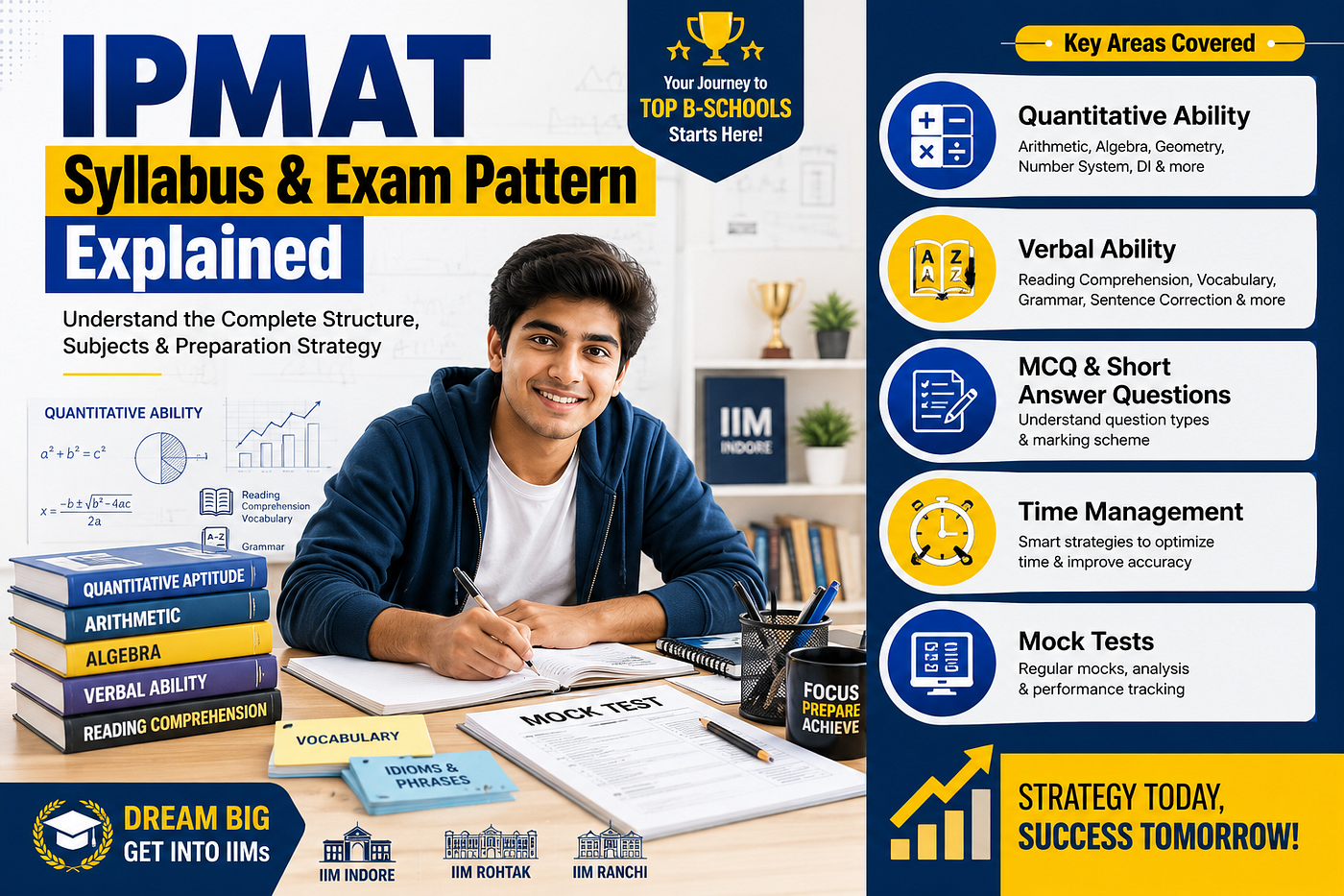 IPMAT Syllabus and Exam Pattern Explained
