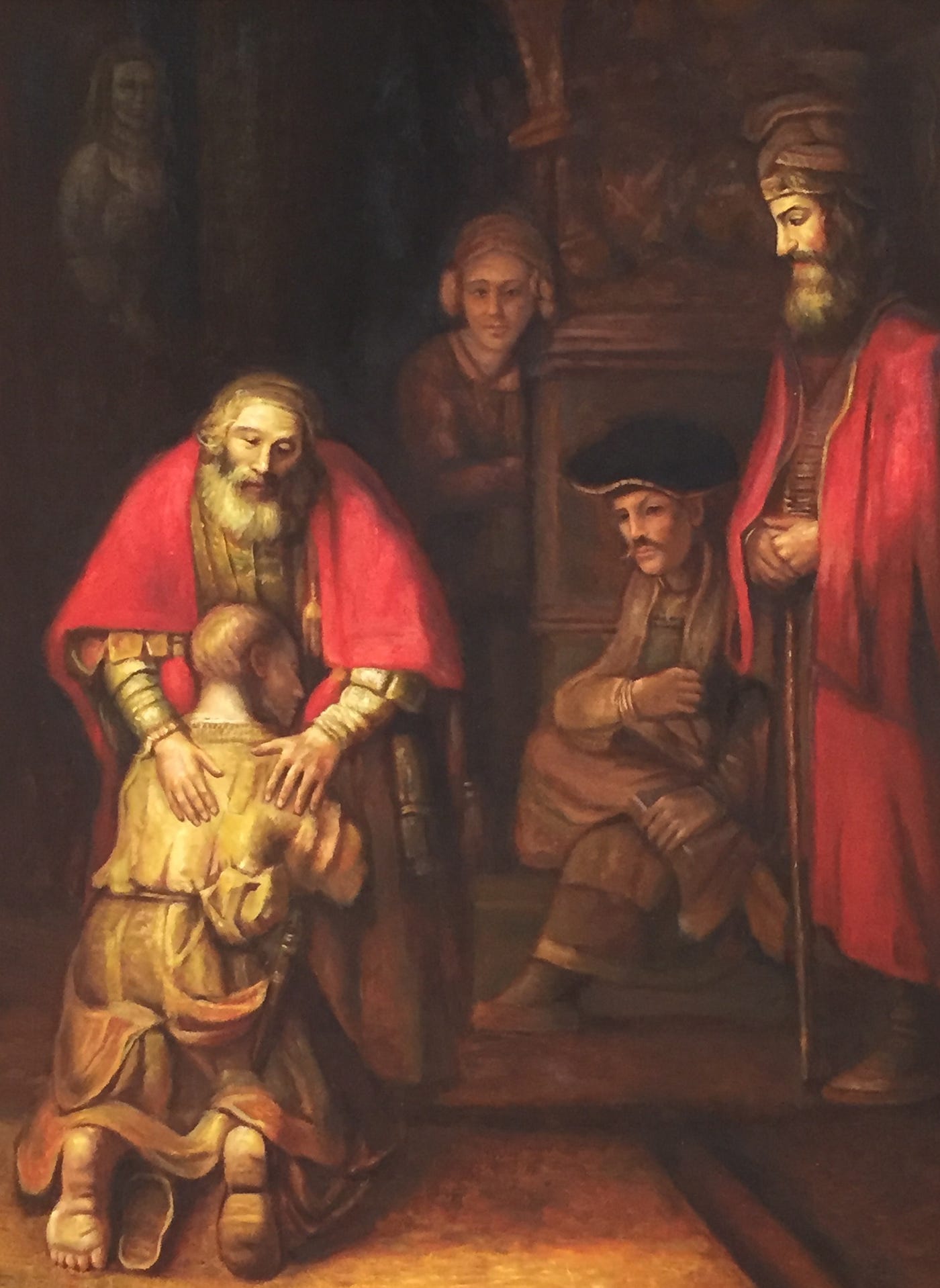 “The Return of the Prodigal Son,” Rembrandt (c. 1661–69)