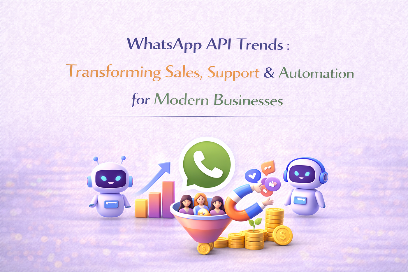 WhatsApp API Trends : Transforming Sales, Support & Automation for Modern Businesses