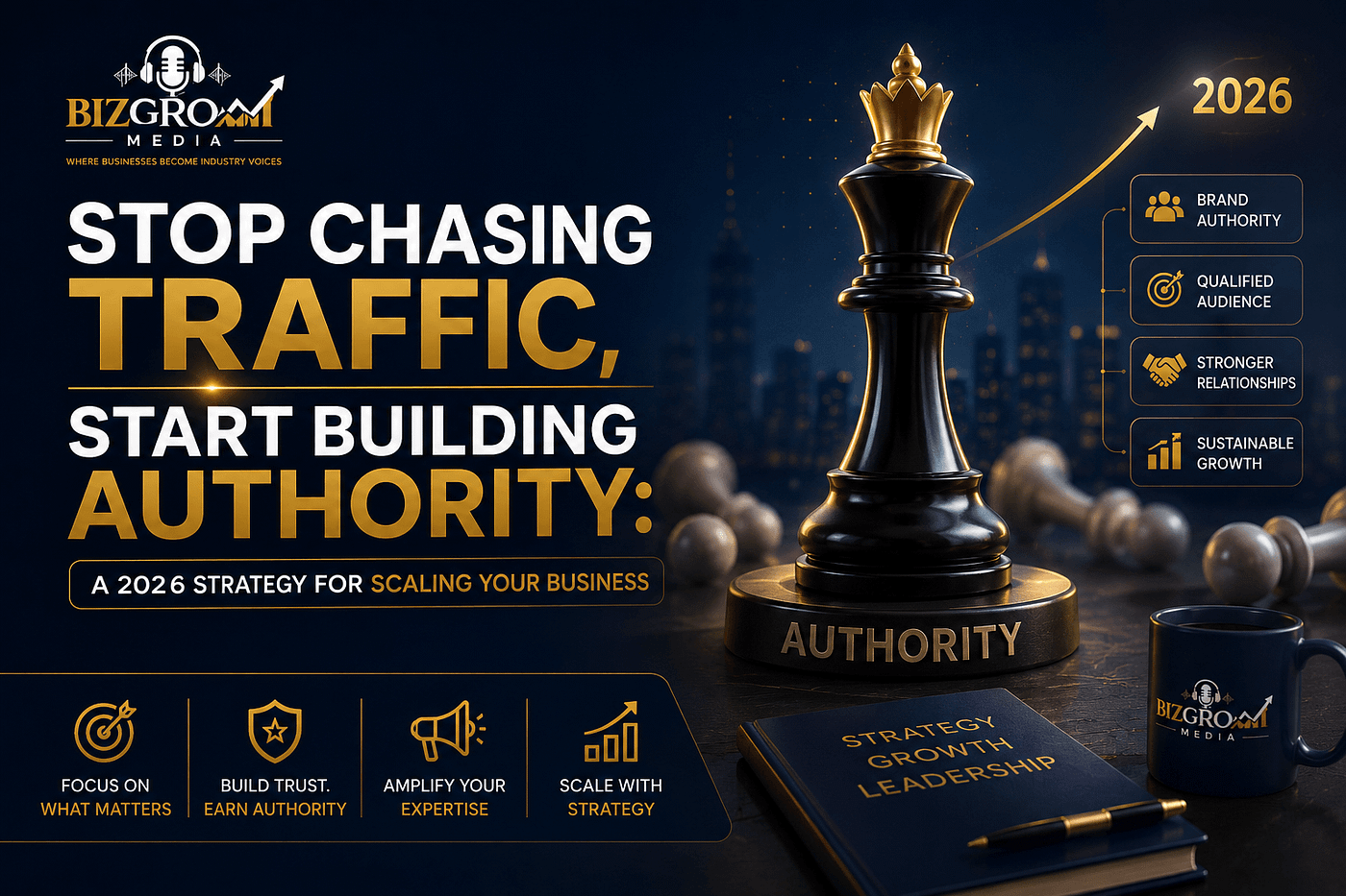 Stop Chasing Traffic, Start Building Authority: A 2026 Strategy for Scaling Your Business