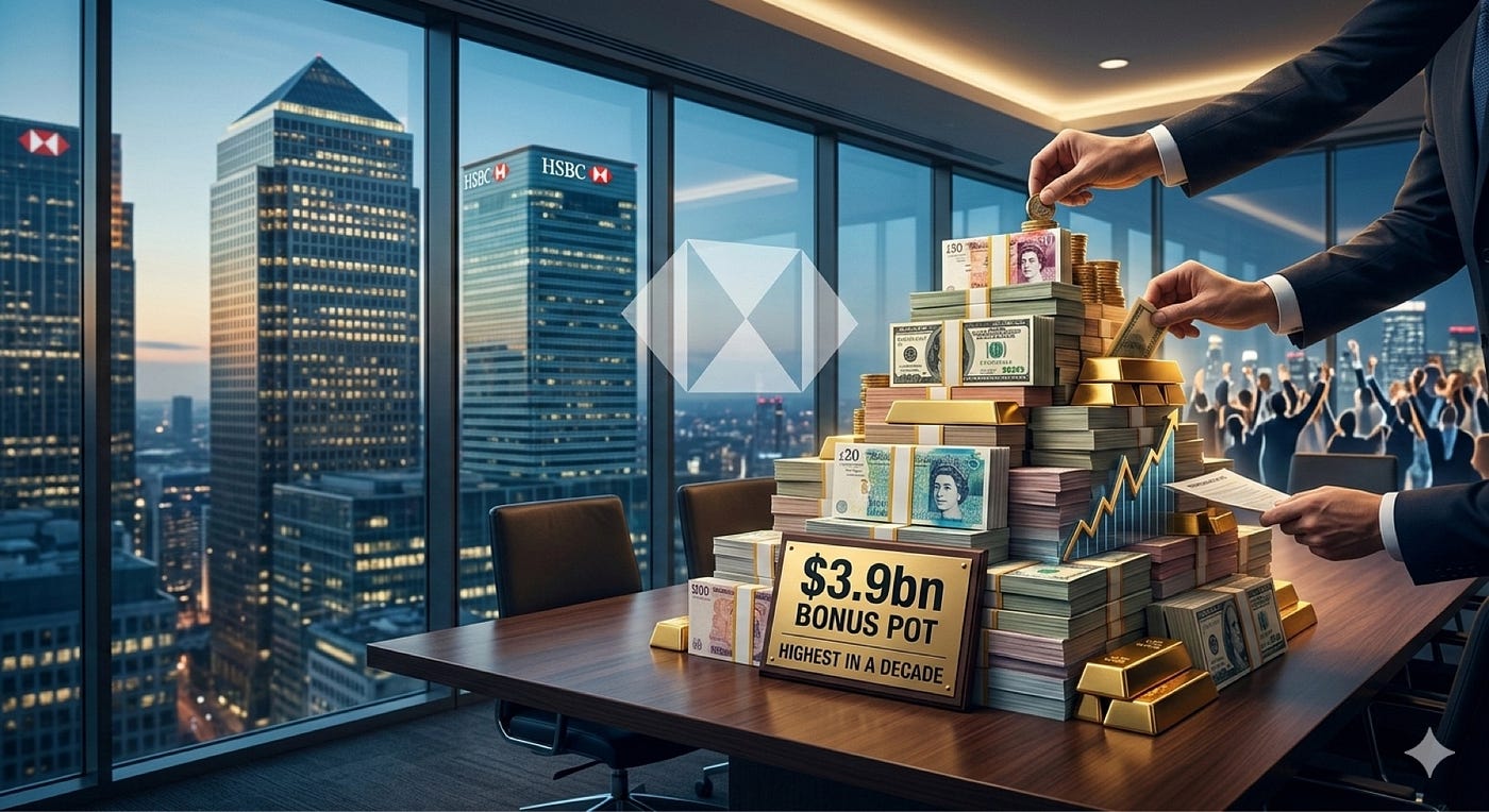The $3.9 Billion High-Five: Why HSBC’s Record Bonus Pool Isn’t Just About the Money