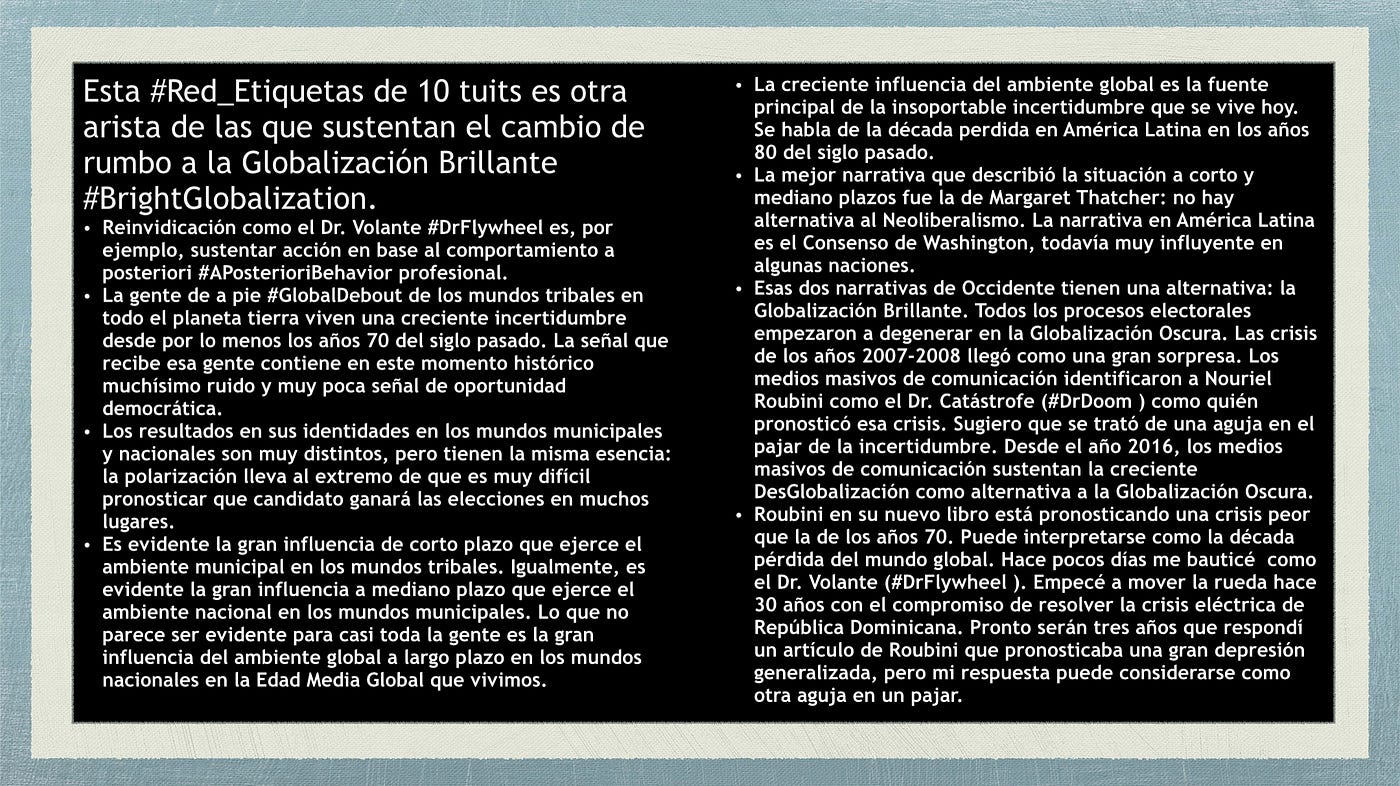 #Democracia rumbo a la Globalización Brillante #BrightGlobalization