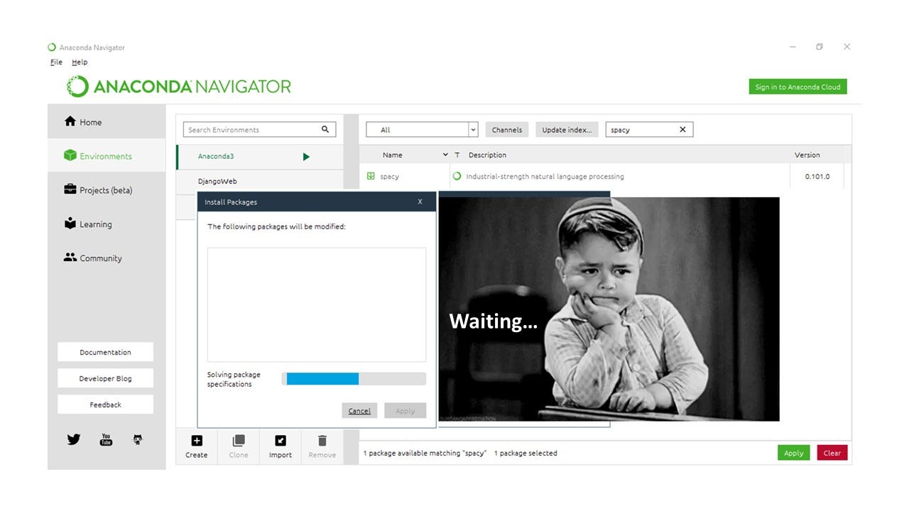 Anaconda Prompt to save hours of frustration with Navigator GUI | by  Natarajan Ganapathi | Medium