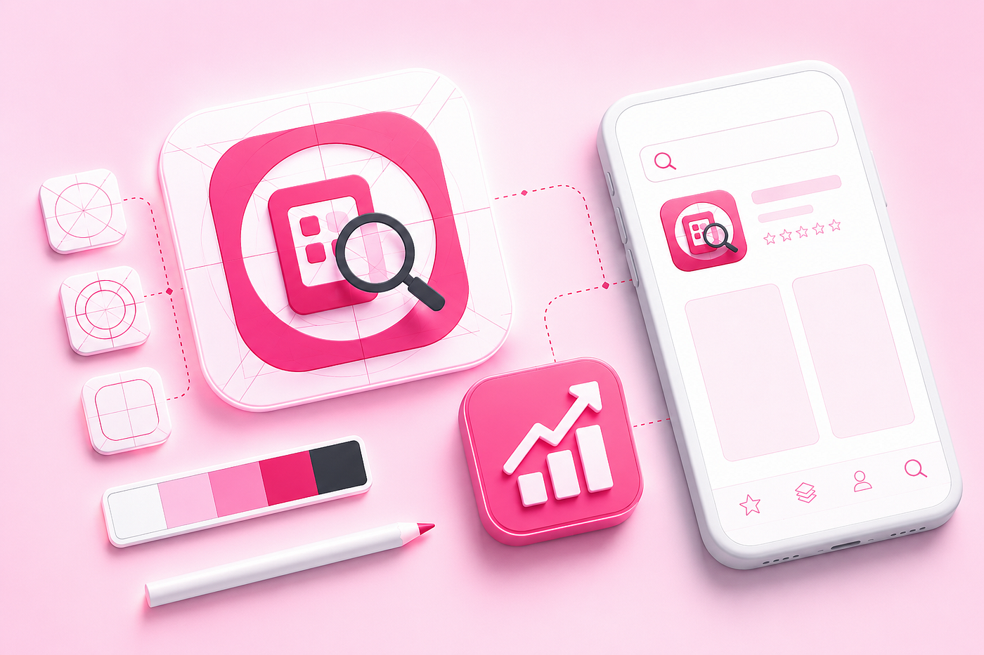 An effective app icon balances simplicity, branding, and visual appeal.