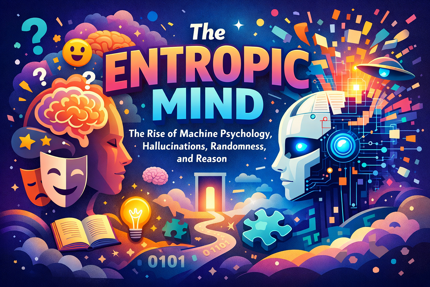 The Entropic Mind: The Rise of Machine Psychology, Hallucinations, Randomness, and Reason
