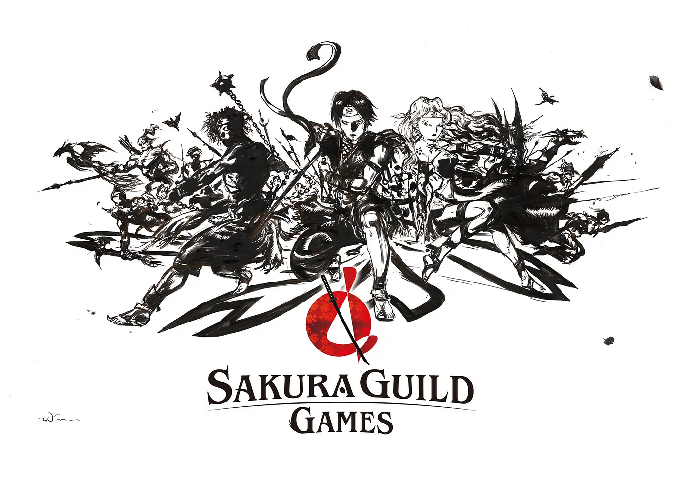 Announcing a new visual of SAKURA GUILD GAMES, drawn by the world-renowned  Japanese artist Yoshitaka Amano. | by SAKURA UNITED PLATFORM | Medium