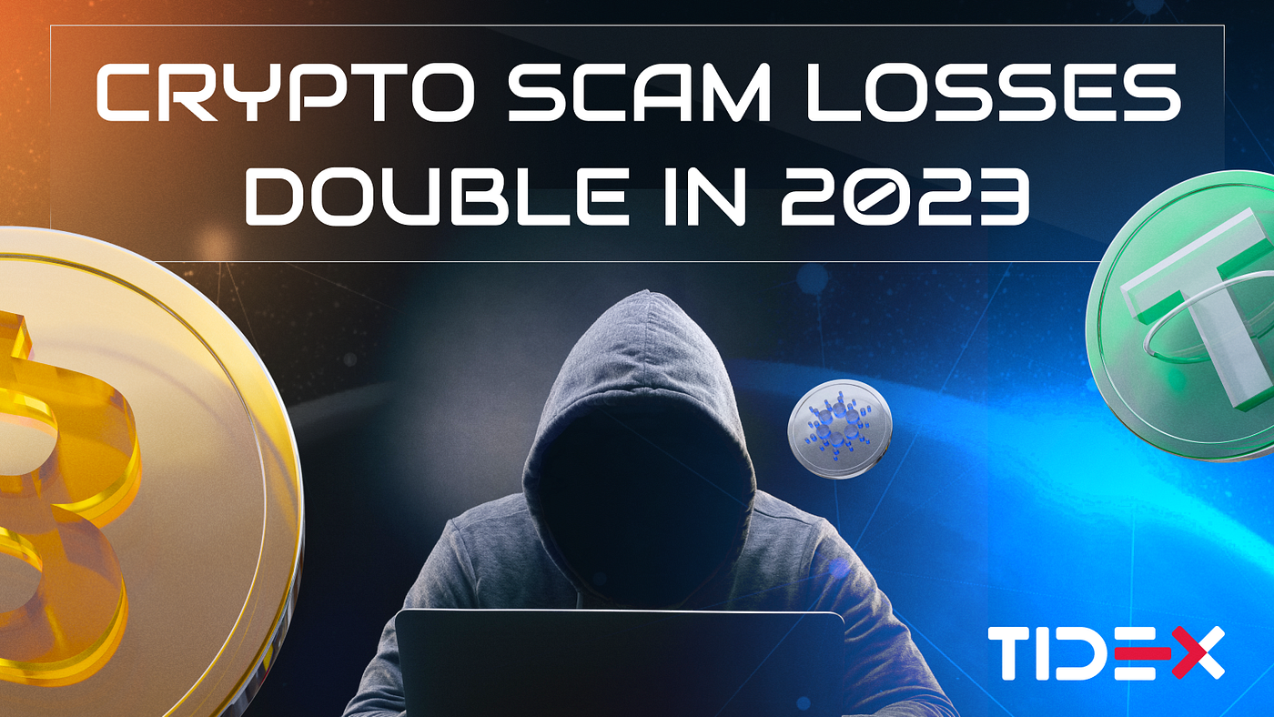Crypto Scam Losses Double in 2023 | by TIDEX | TIDEX | Medium