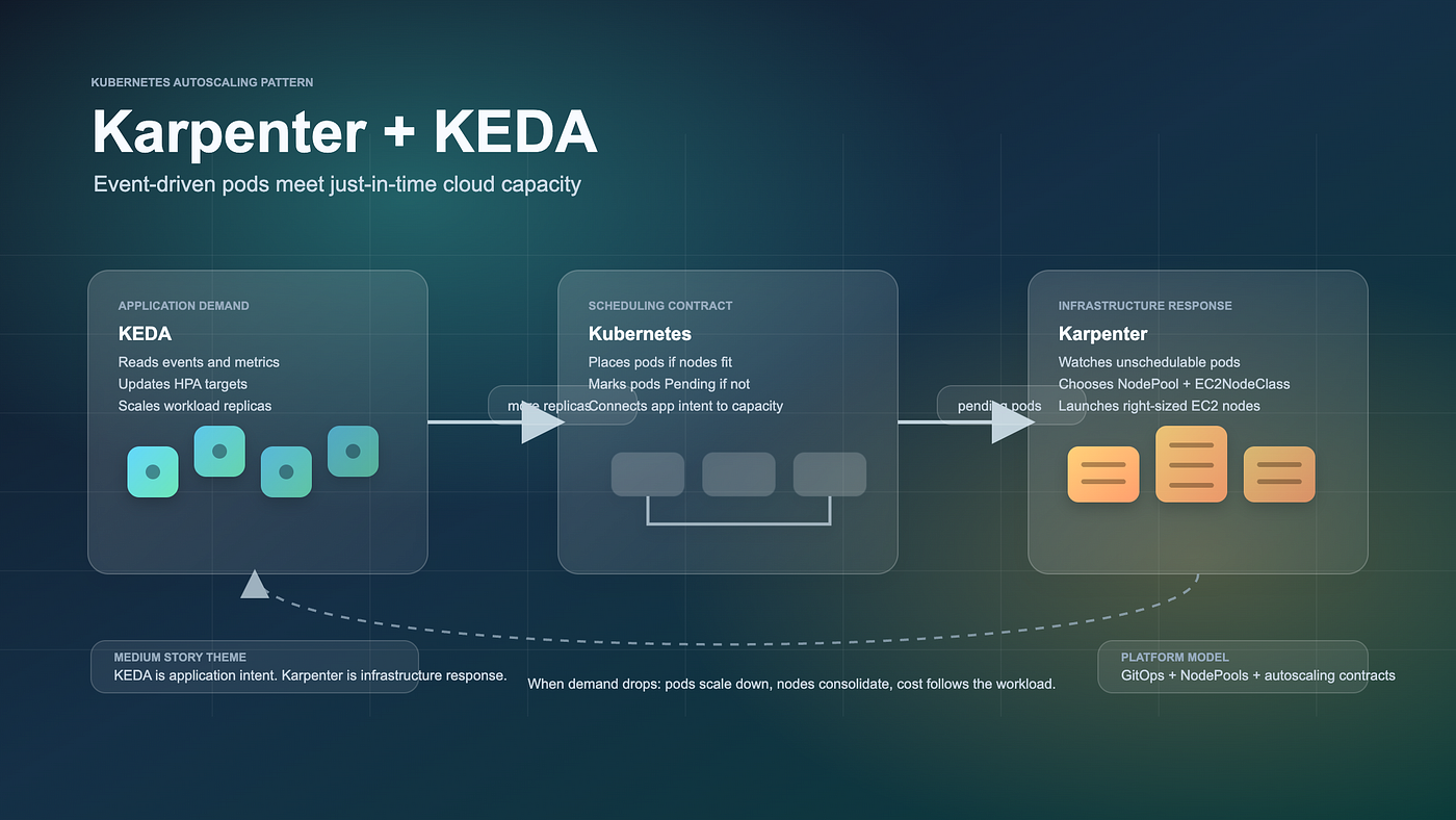 # Understanding Karpenter and KEDA: How We Built Smarter Autoscaling for Kubernetes