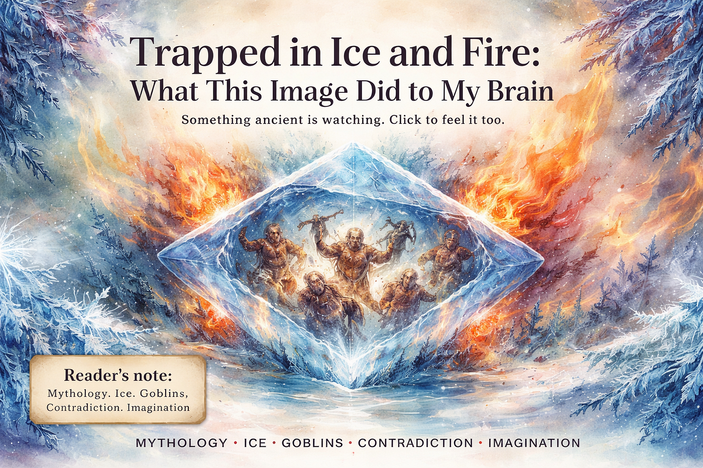 Trapped in ice and fire