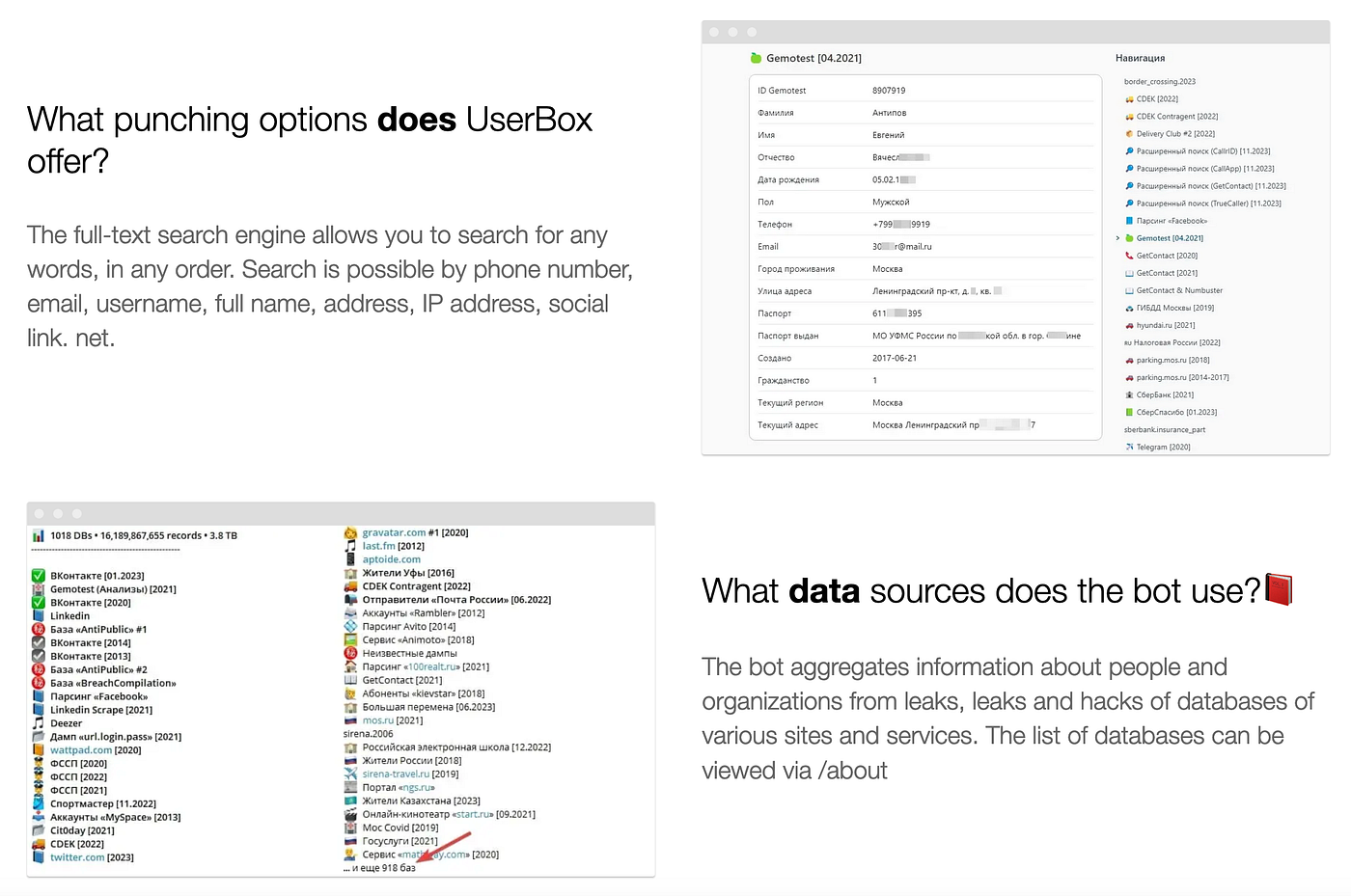 OSINT Recherchen mit Datenleaks. Weiterführende Open-Source