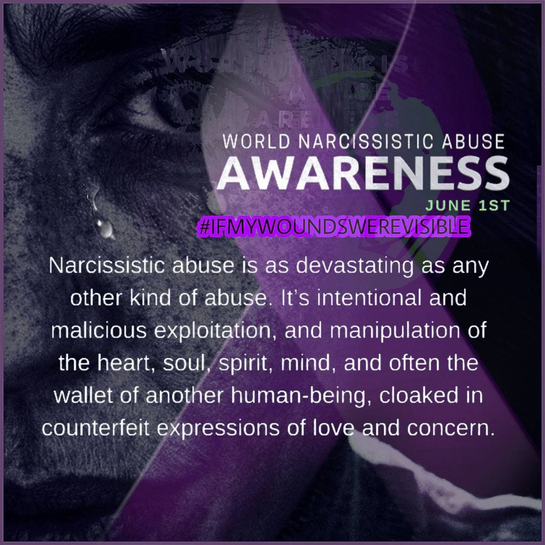 World Narcissistic Abuse Awareness Day: Why Is It Important? | by The  Winner Takes It All | Moral Harassment Is Real. Stay Strong, Come Along! |  Medium