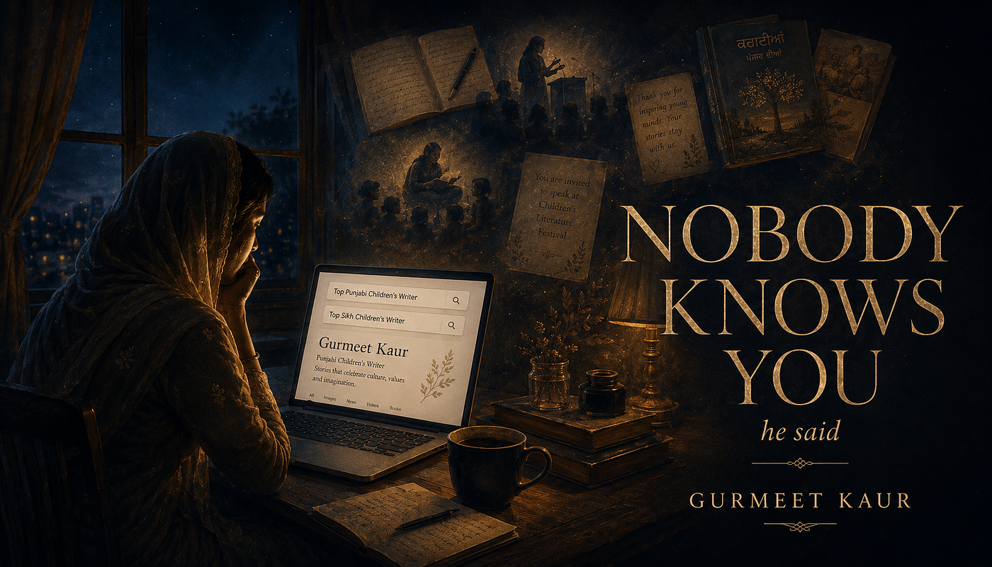 “Nobody Knows You,” He Said