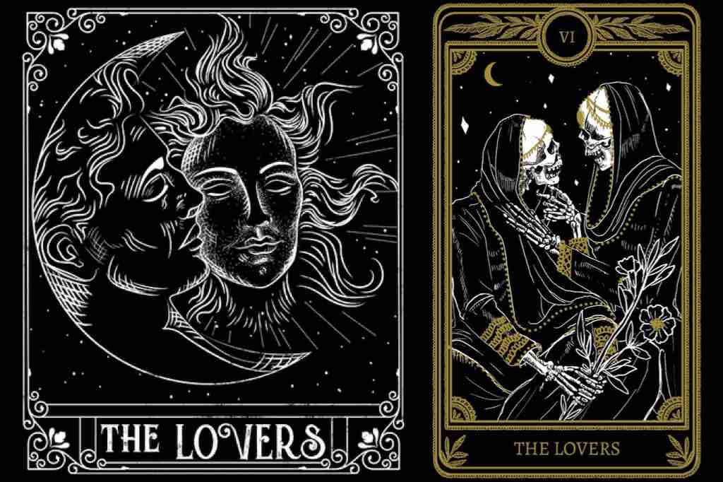 The Lovers Tarot Card Love, Harmony, and Medium