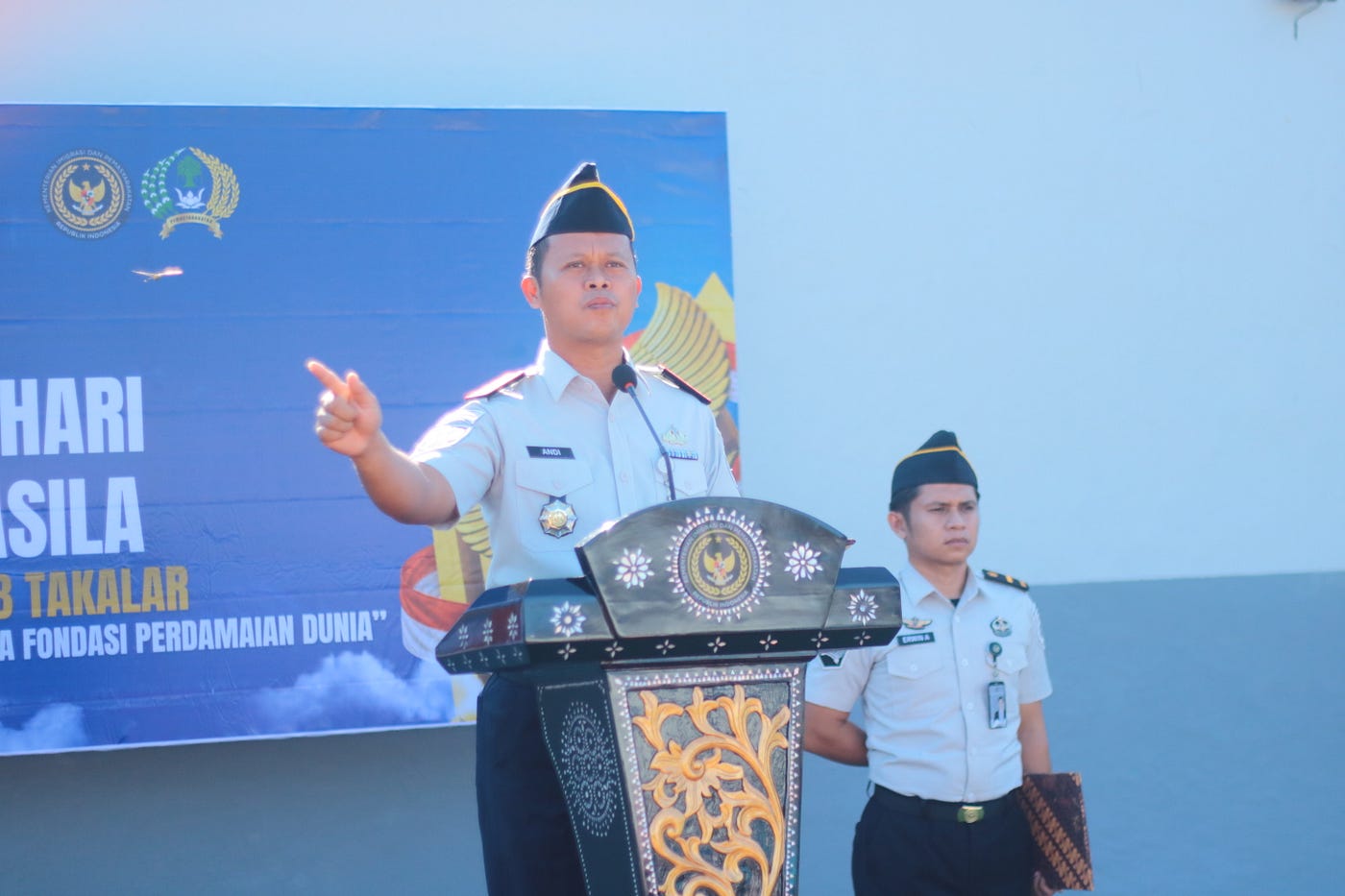 Teguhkan Nilai Pancasila, Lapas Takalar Gelar Upacara Peringatan Hari Lahir Pancasila