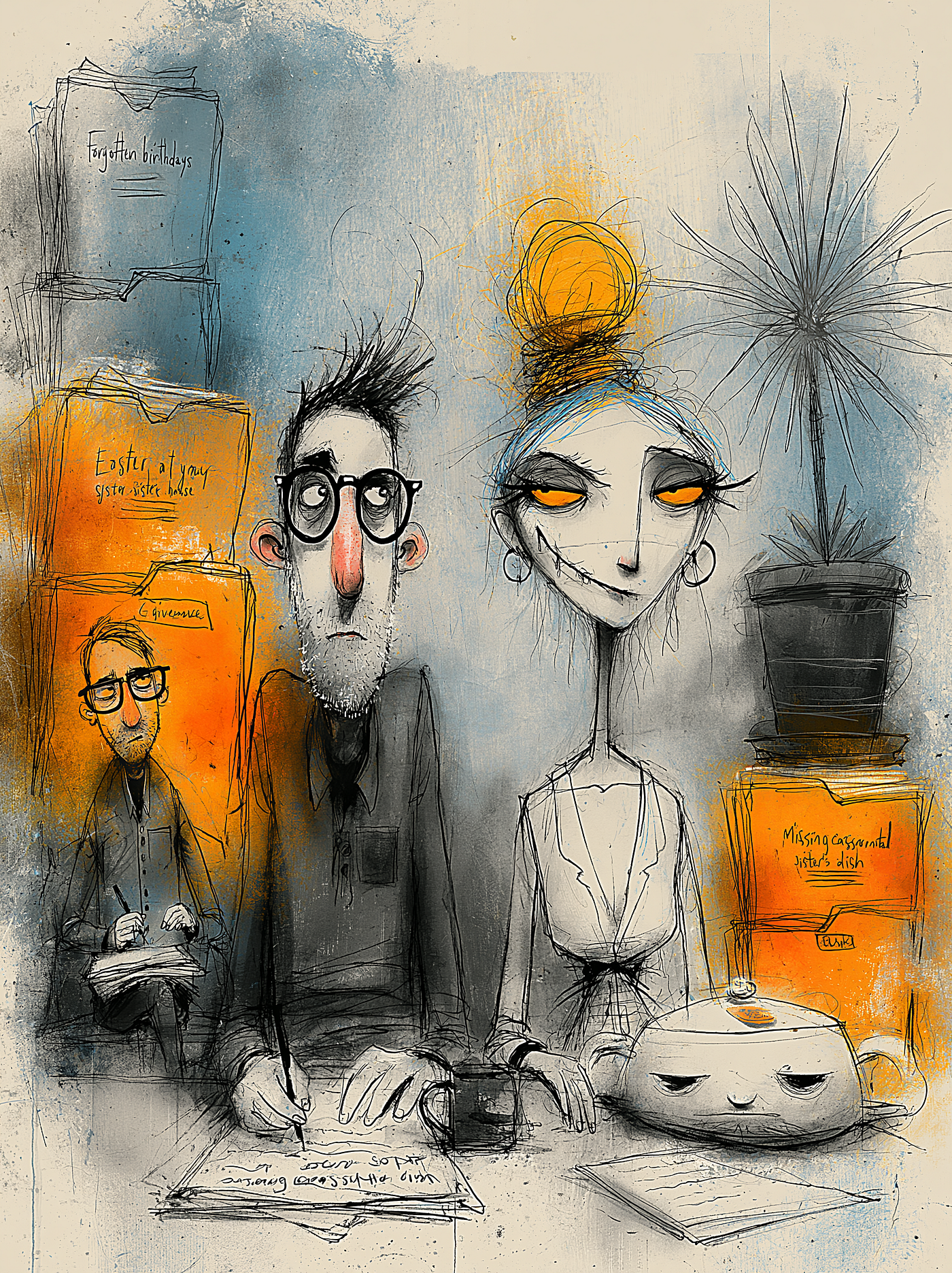 Creation by Mary Fiore, using Midjourney and Photoshop.