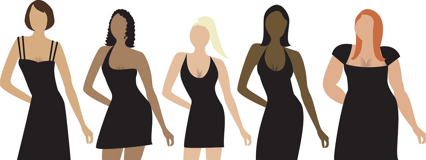 Perfect type of clothing for various body types | by George Bradshaw |  Medium