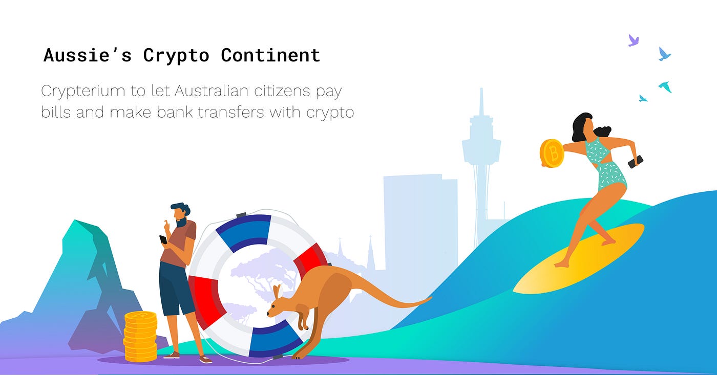 Crypterium to let Australian citizens pay bills and make bank transfers  with crypto | by Crypterium | HackerNoon.com | Medium