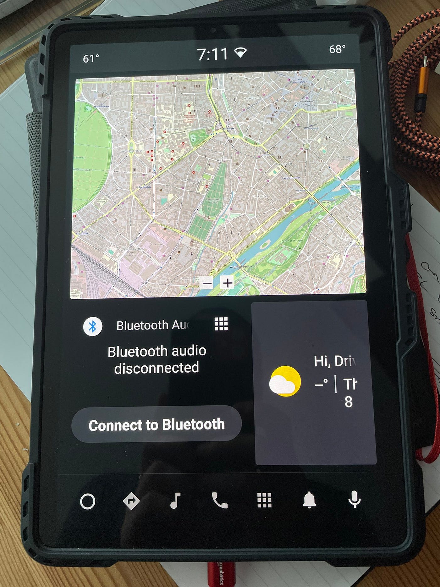 Android Automotive OS on a Tablet | by Al Sutton | Snapp Automotive | Medium
