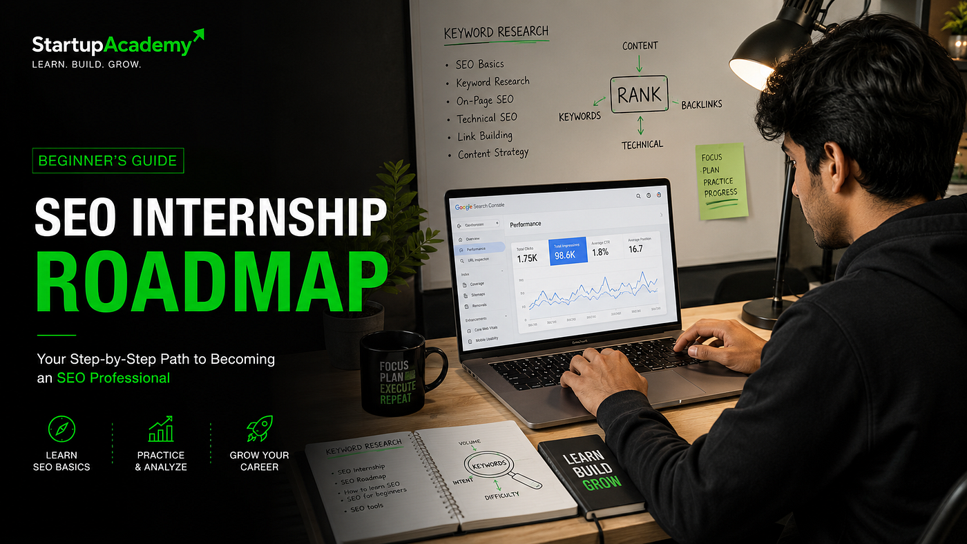SEO Internship Roadmap for Beginners in 2026