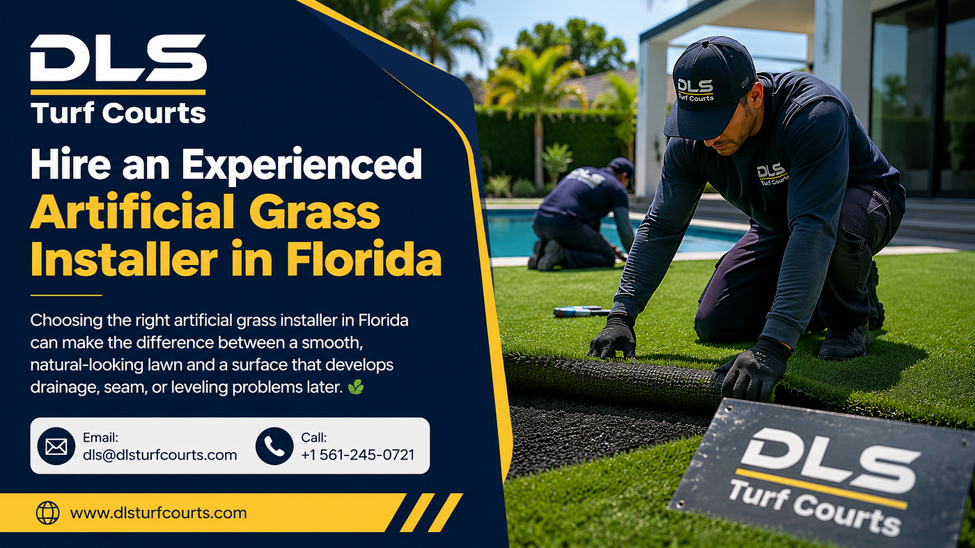 Hire an Experienced Artificial Grass Installer in Florida