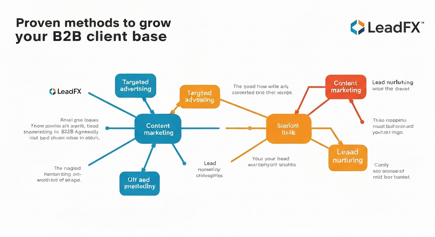 Proven methods to grow your B2B client base