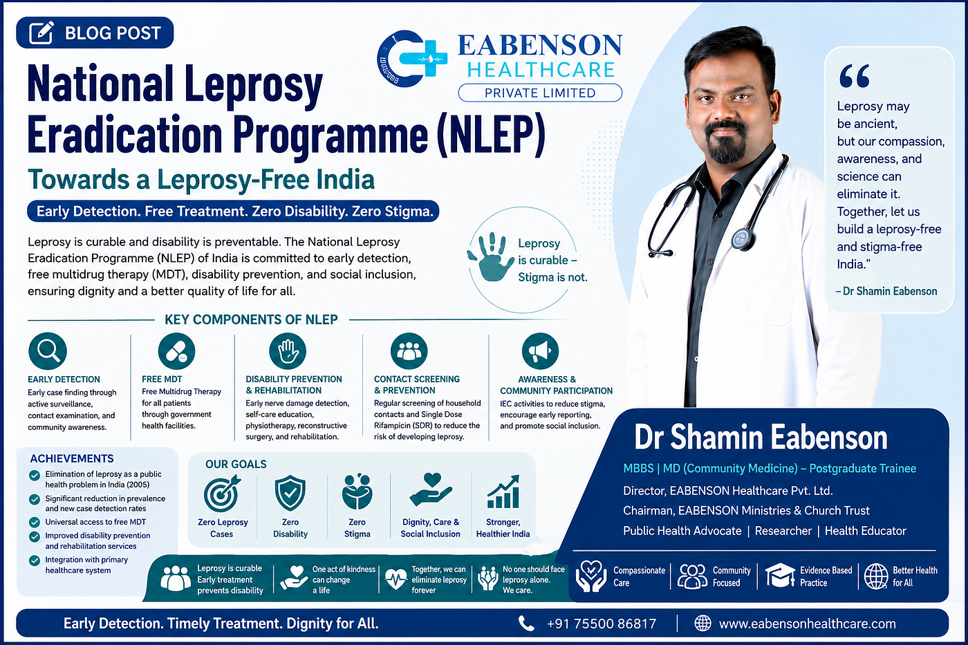 National Leprosy Eradication Programme (NLEP): India’s Journey Towards a Leprosy-Free Nation