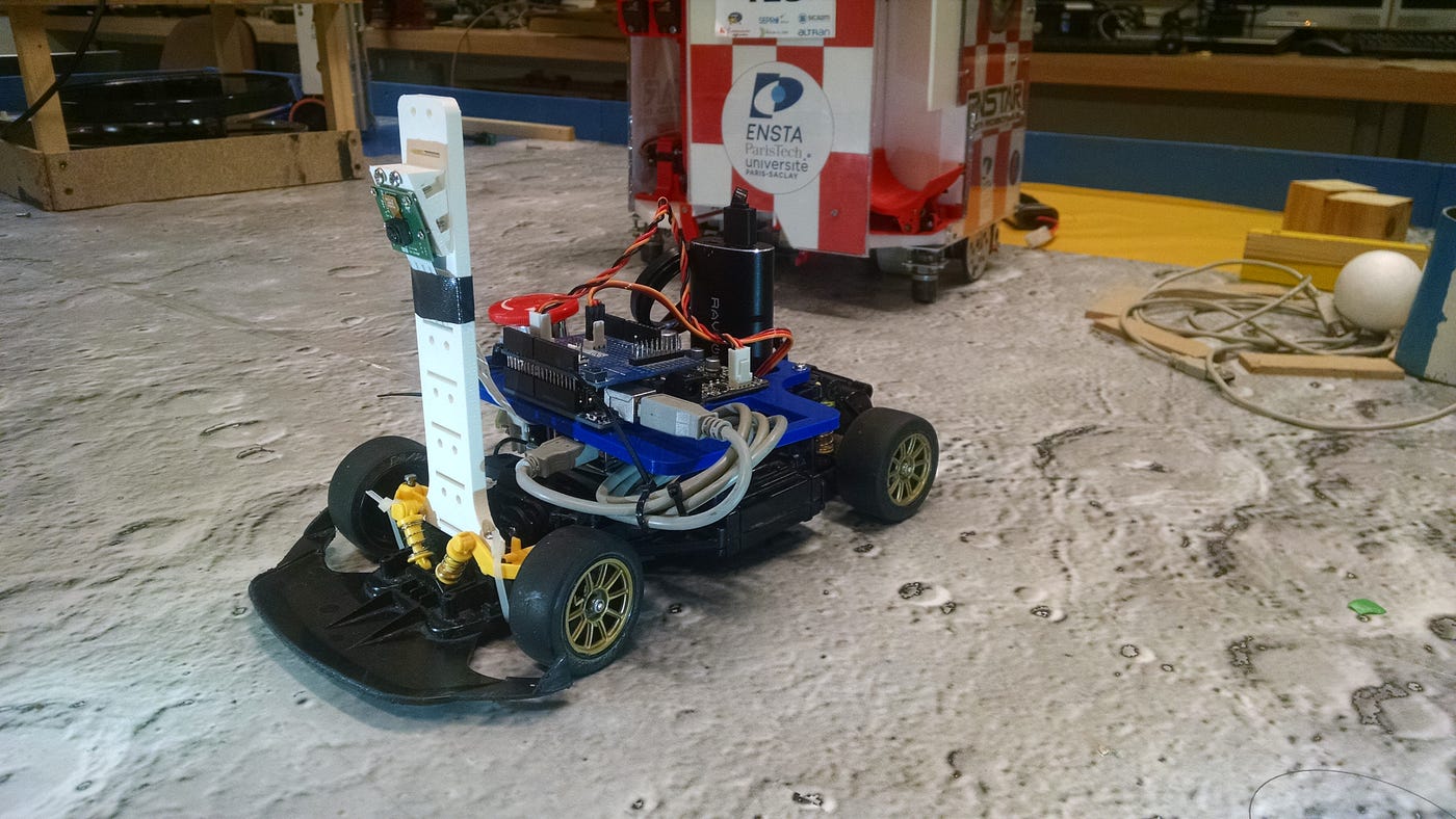 Autonomous Racing Robot With an Arduino, a Raspberry Pi and a Pi Camera |  by Antonin RAFFIN | Becoming Human: Artificial Intelligence Magazine