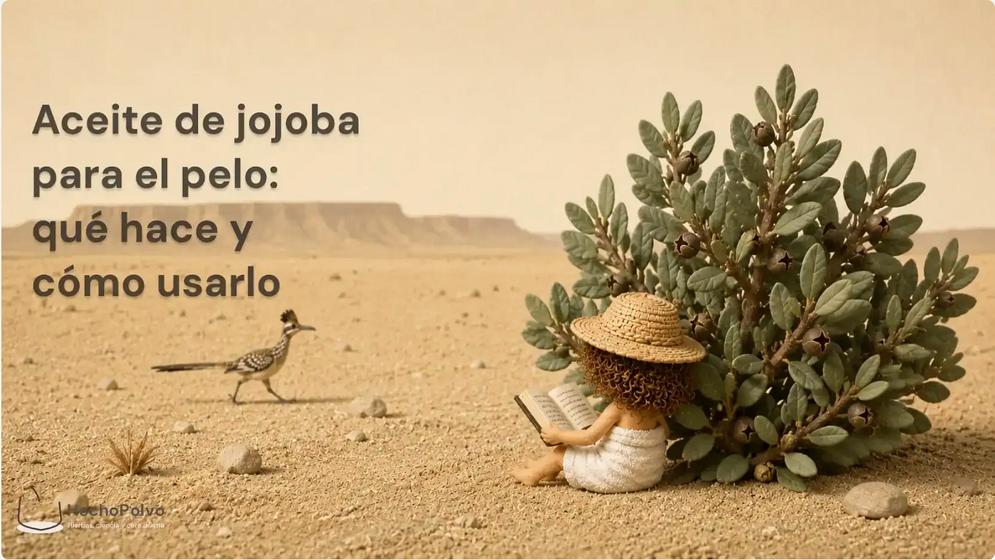 Aceite de jojoba para el pelo: qué hace, qué no hace y cómo usarlo