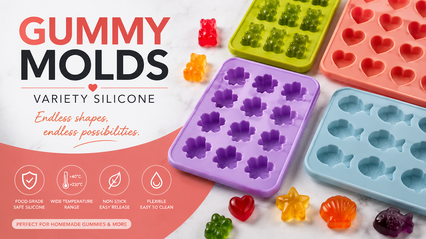 How to Choose the Right Gummy Mold for Small Batch Production