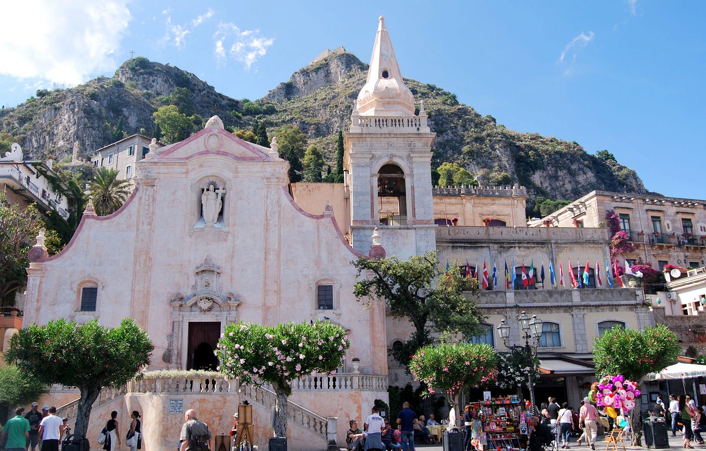 Perched between the blue of the Ionian Sea and the shadow of Mount Etna, Taormina is a place where…