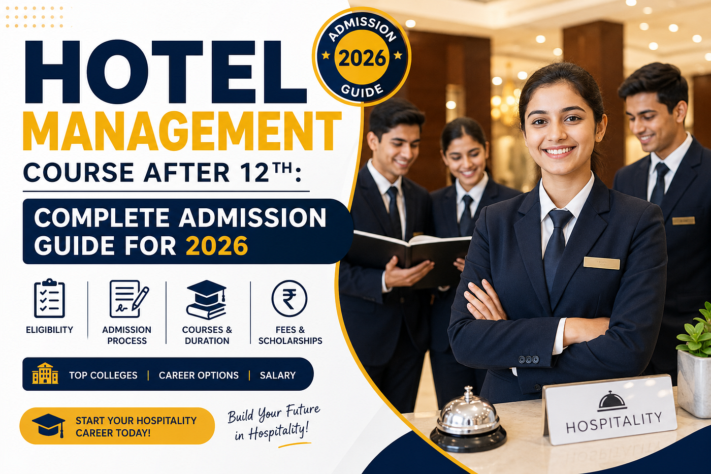 Hotel Management Course After 12th: Complete Admission Guide for 2026
