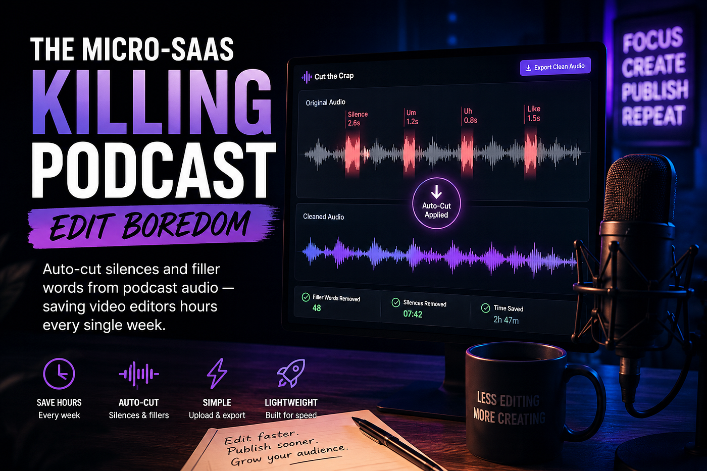 The Micro-SaaS Quietly Saving Video Editors From the Most Boring Job in Post-Production 🎬