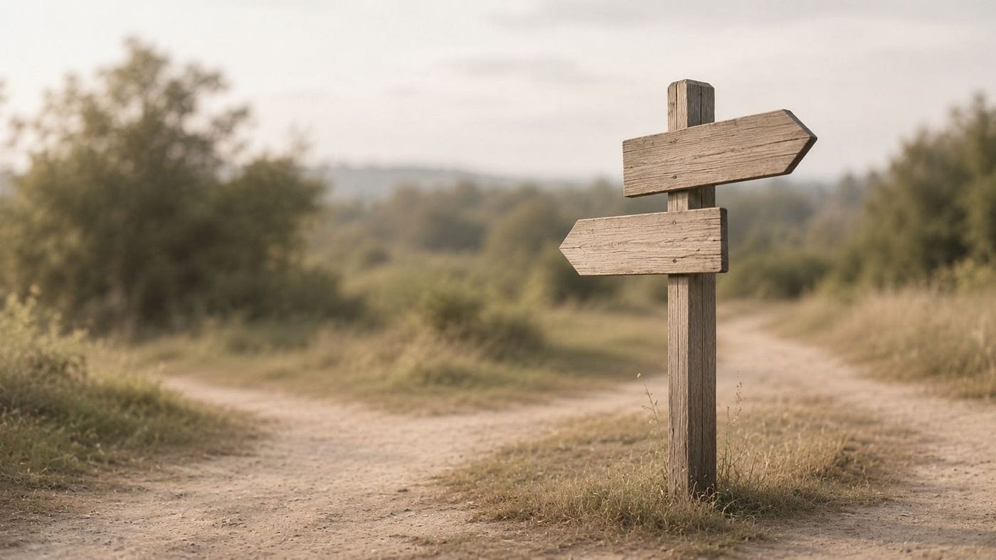 When your message points in too many directions, readers hesitate.
