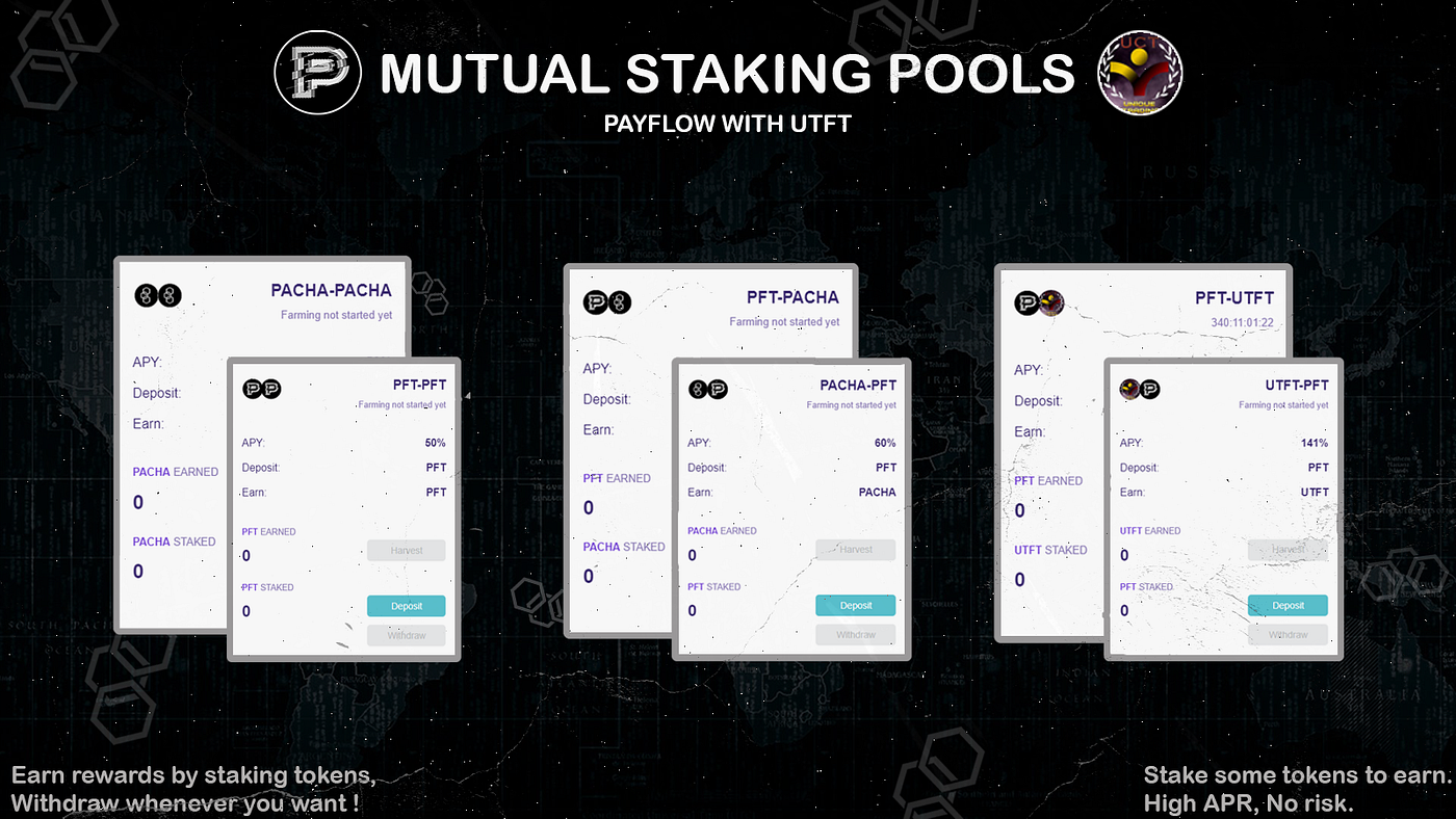 PayFlow Staking Pools Announcement.