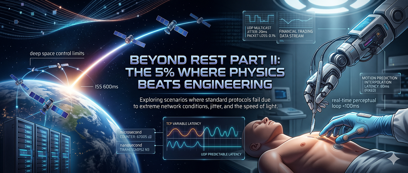 Beyond REST Part II: The 5% Where Physics Beats Engineering