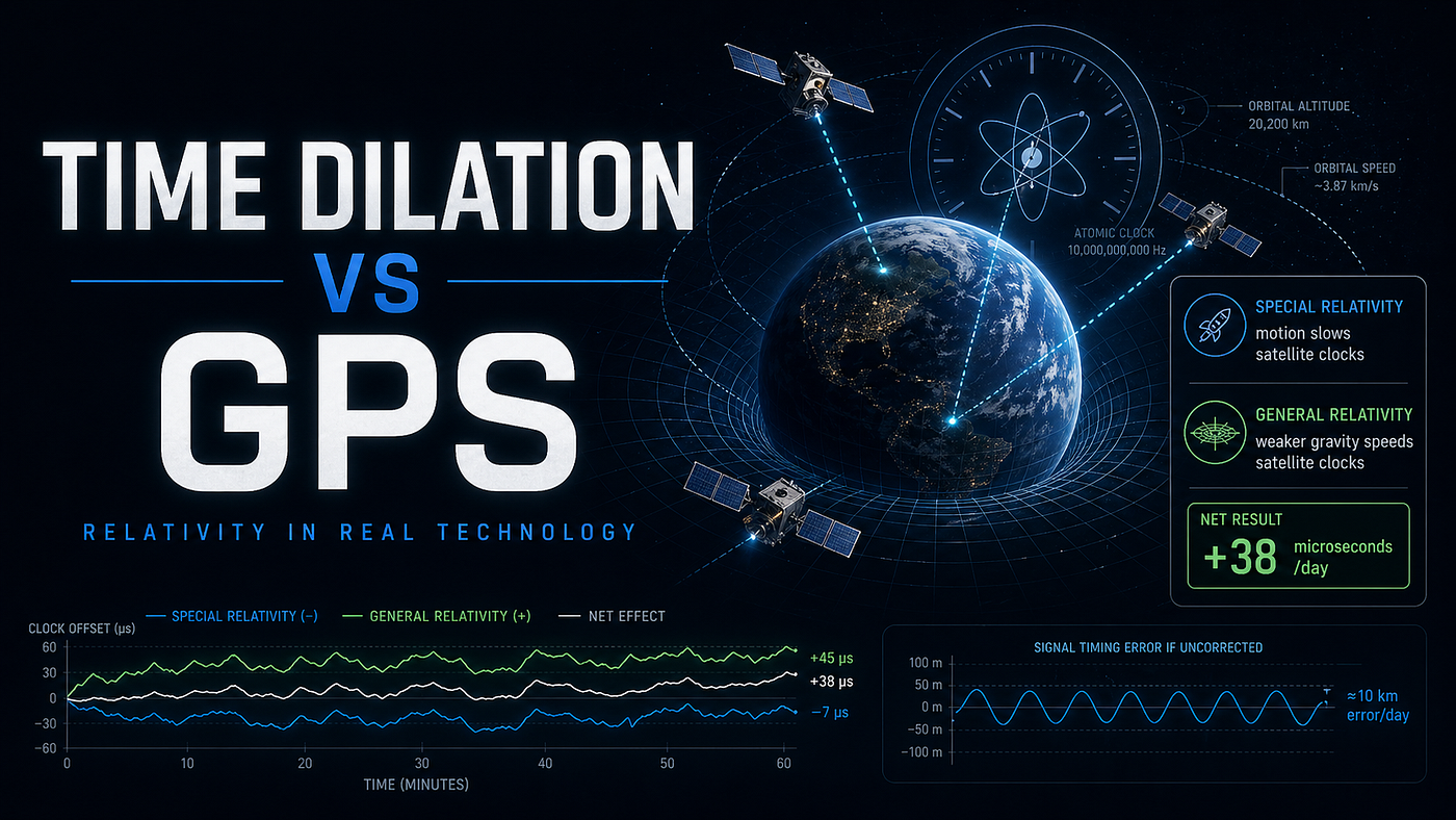 Why Time Dilation Matters for GPS Satellites