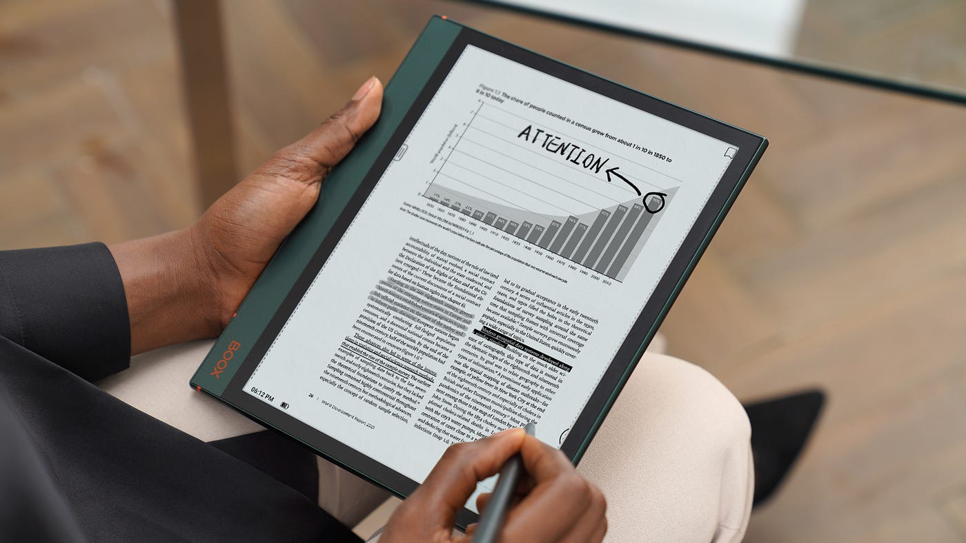 E Ink Reader With Note Taking