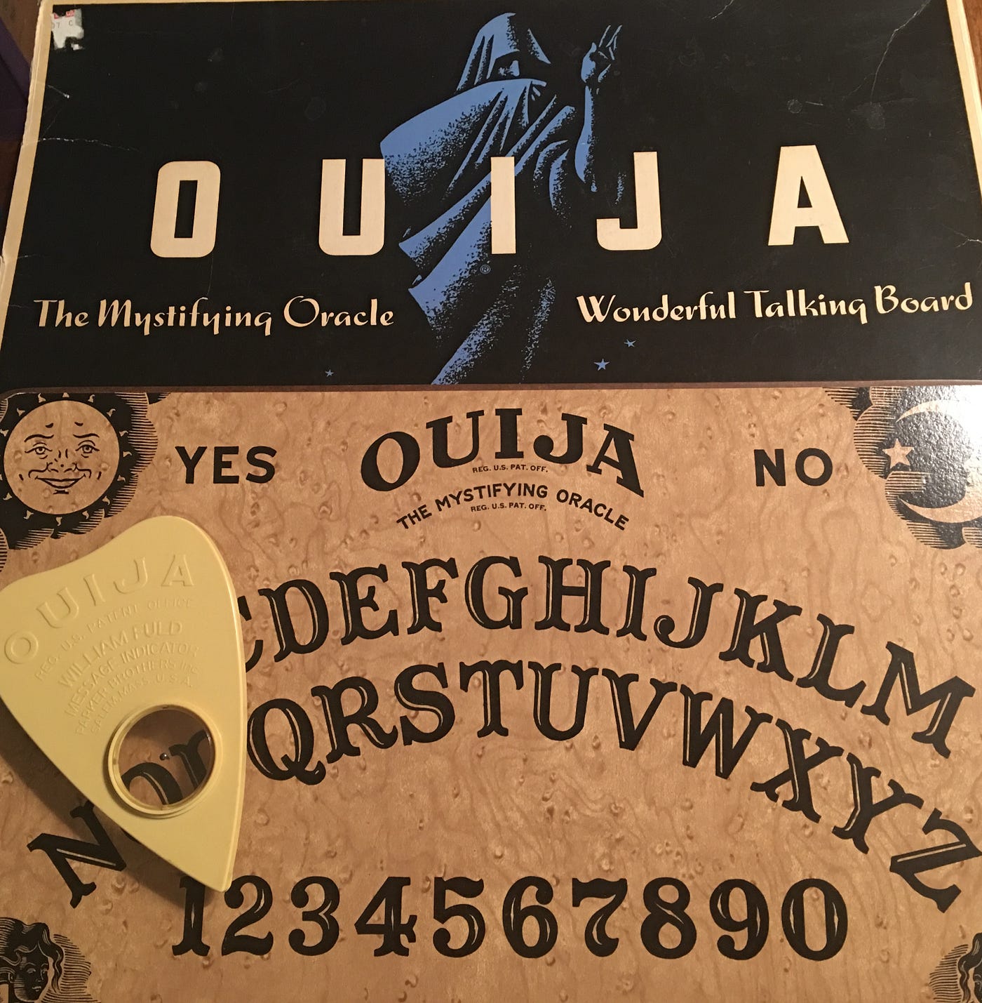 Vintage Parker Brothers Ouija Mystical Oracle Game