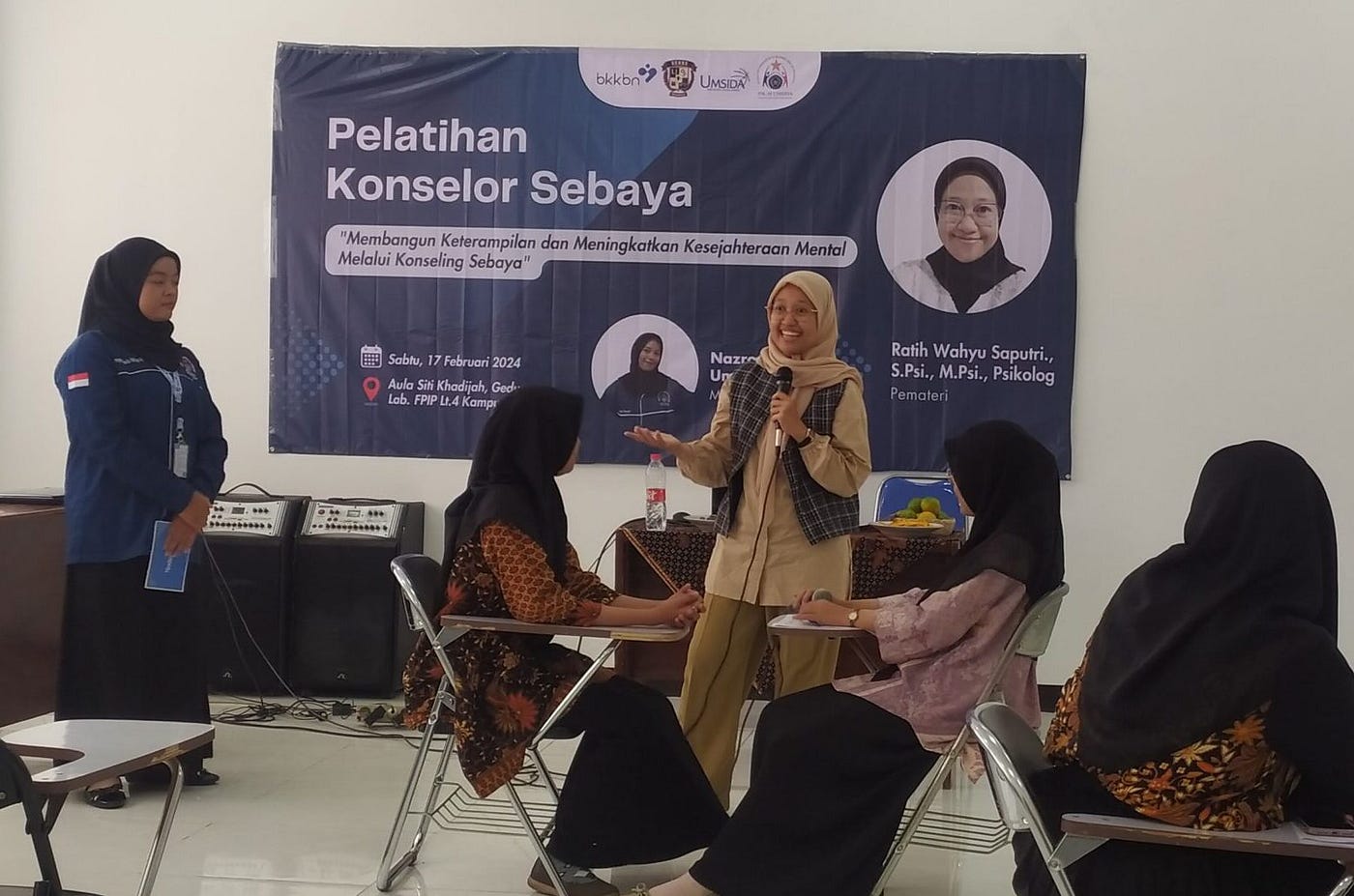 Kader UKM PIK M Siap Menjadi Konselor Sebaya