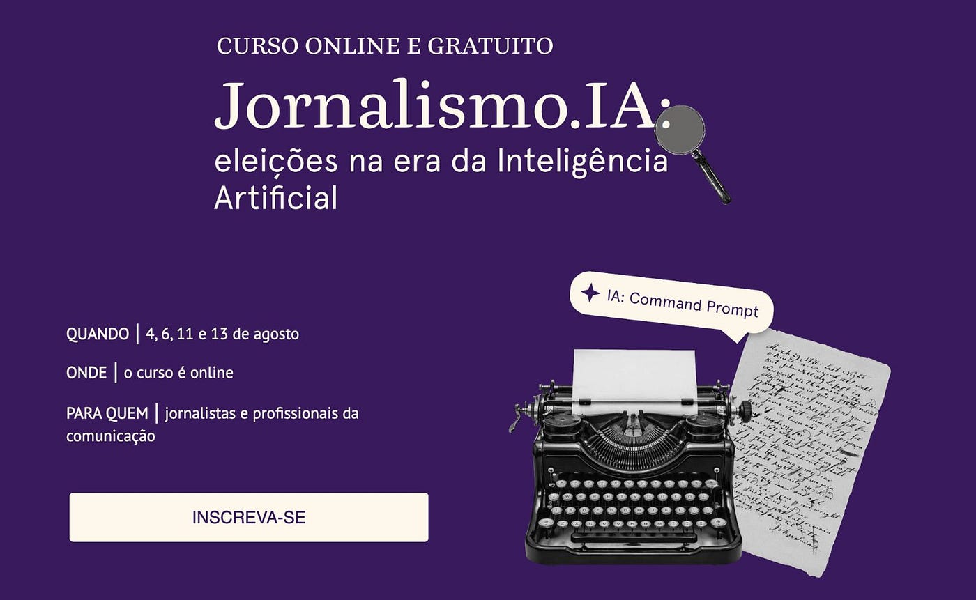 Redes Cordiais e ITS Rio lançam curso para preparar jornalistas para as eleições de 2026 na era da…